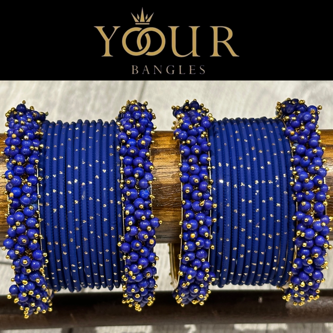 Blue Bangle Set - 2.6