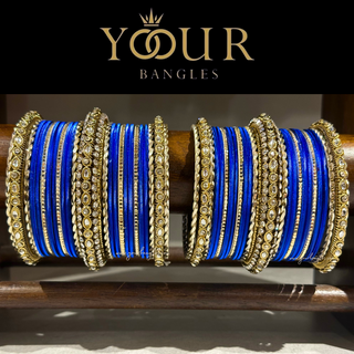 Royal Blue Bangle Set