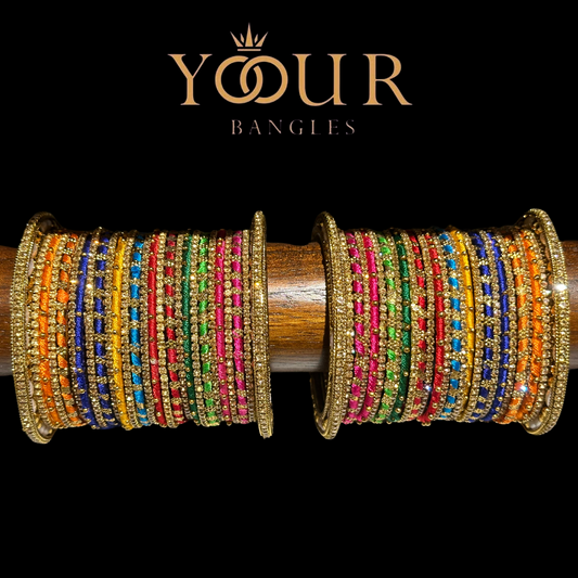 Colourful Bangle Set - 2.4