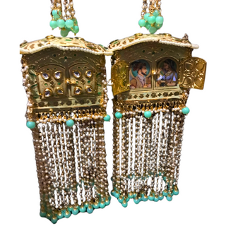 Mint Novelty Meenakari Kaleere