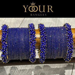 Blue Bangle Set - 2.8