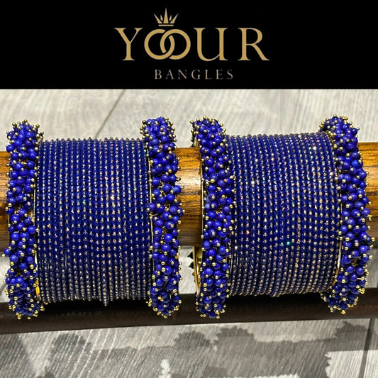 Blue Bangle Set - 2.8