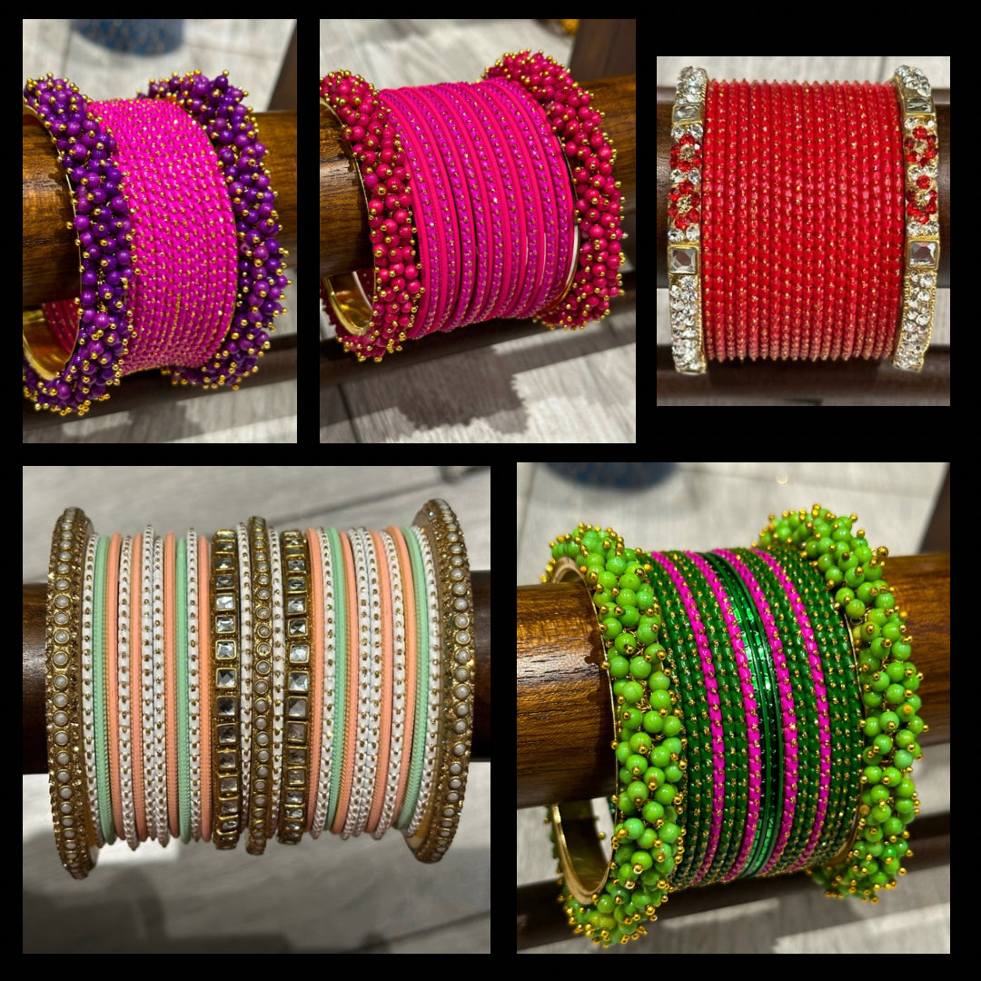 1 Hand Only Bangle Set - (Choose Your Style & Size)