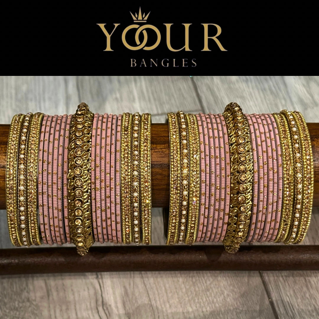 Taupe Bangle Set - 2.8