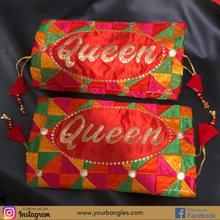 Phulkari Choora Cover - (Design: QUEEN)