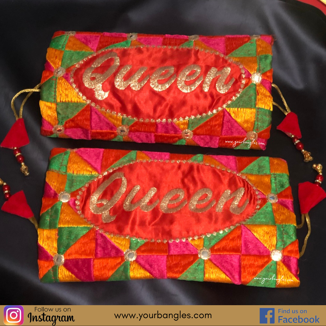 Phulkari Choora Cover - (Design: QUEEN)