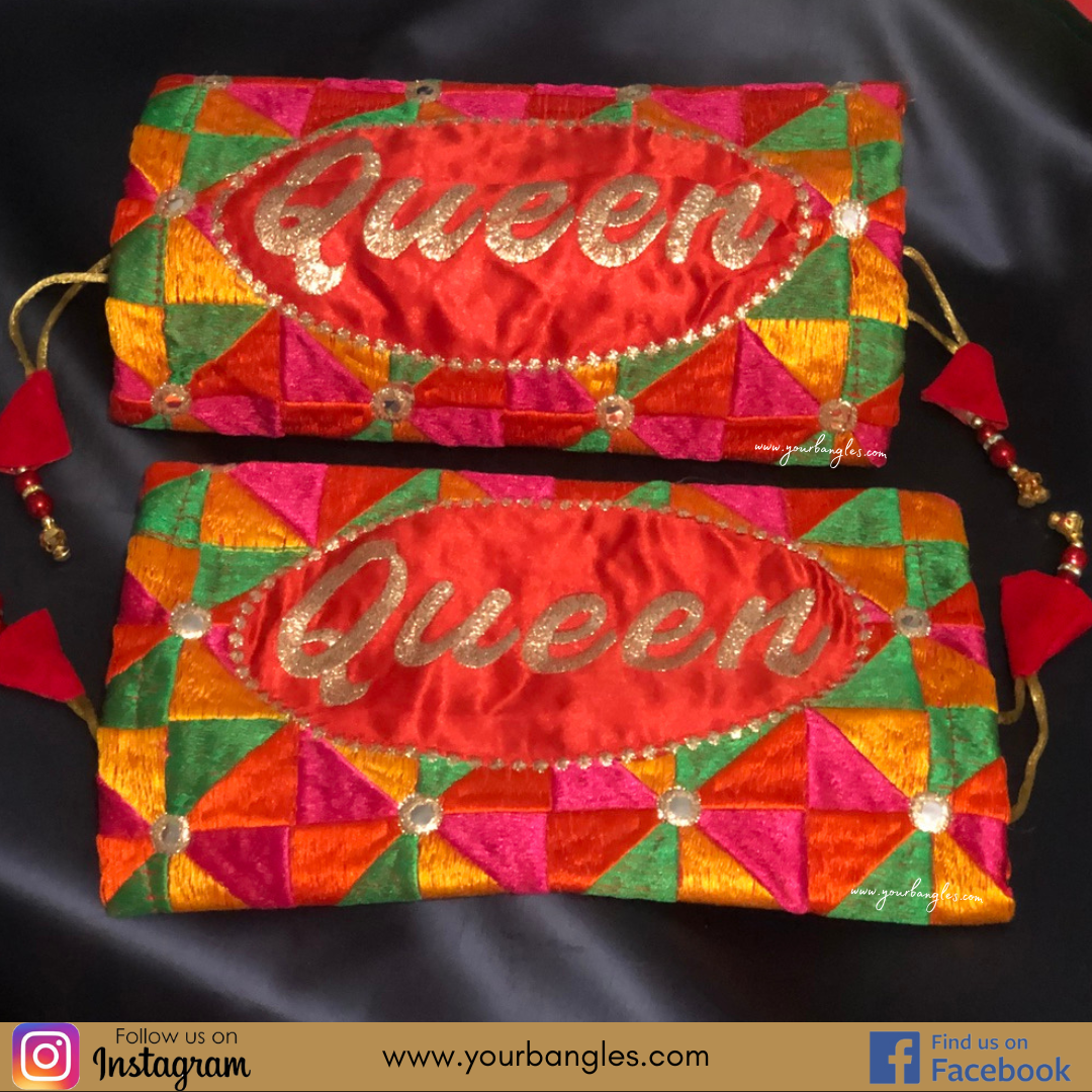 Phulkari Choora Cover - (Design: QUEEN)