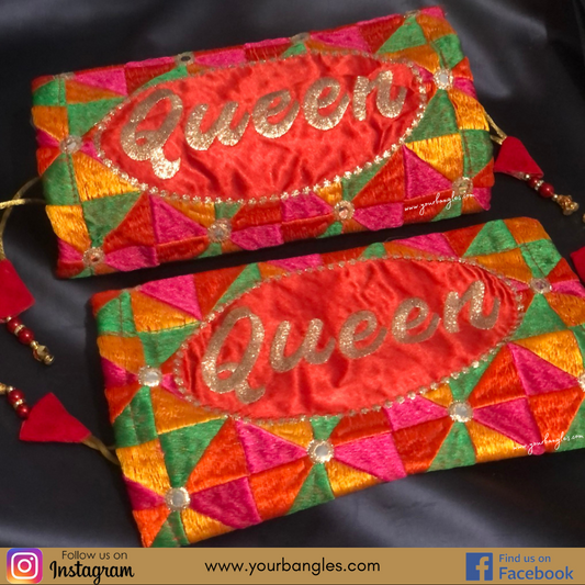 Phulkari Choora Cover - (Design: QUEEN)