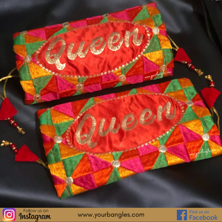 Phulkari Choora Cover - (Design: QUEEN)