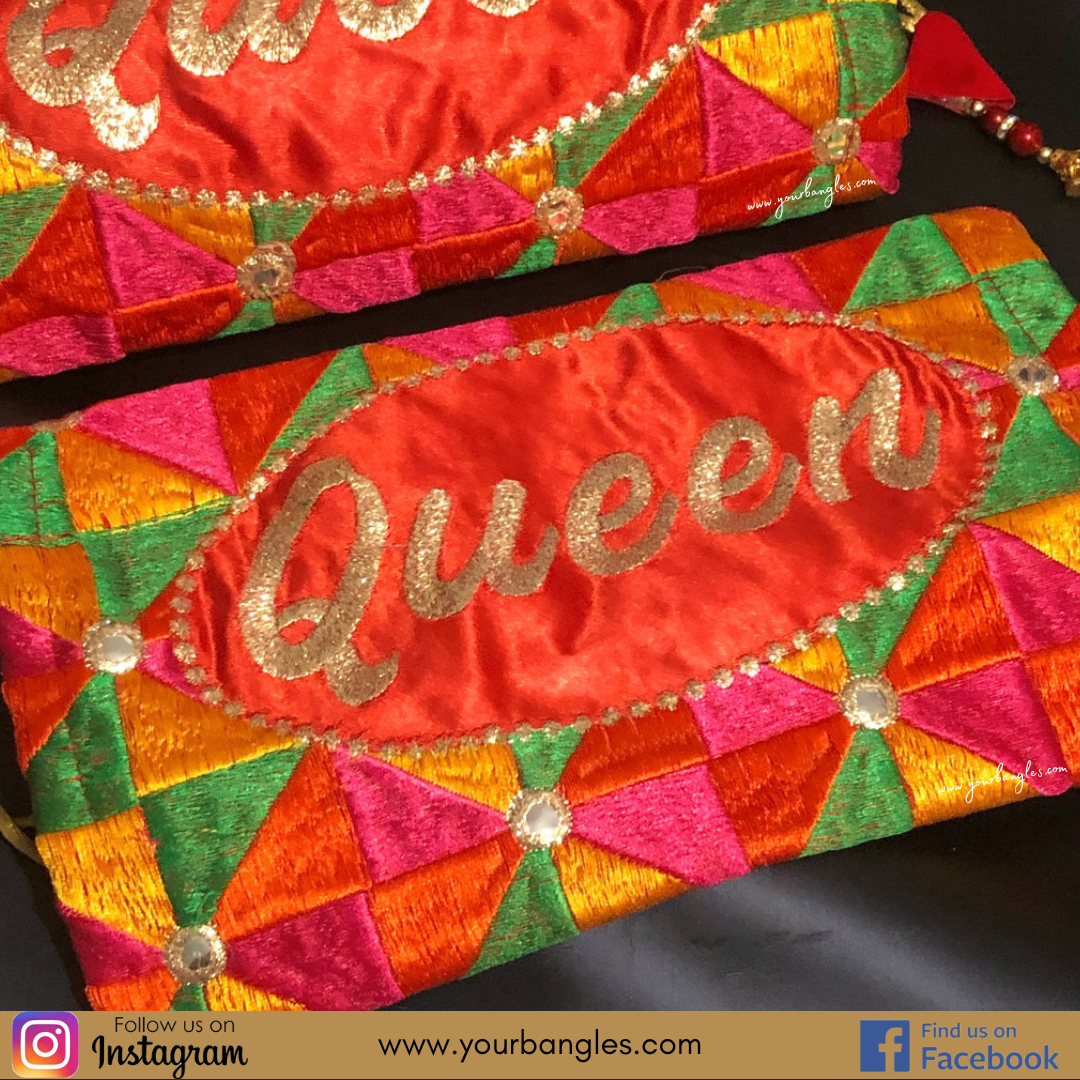 Phulkari Choora Cover - (Design: QUEEN)