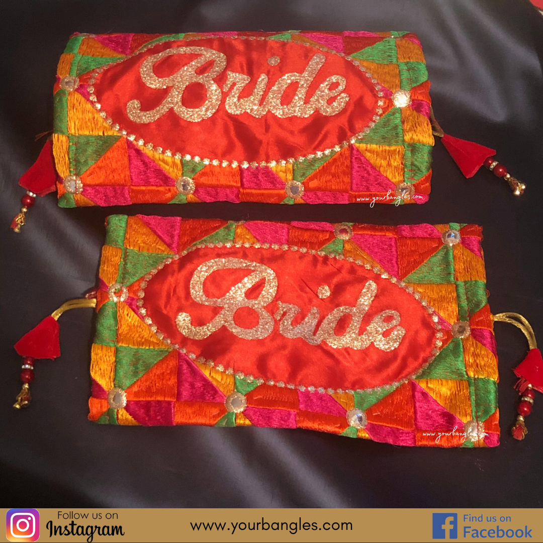 Phulkari Choora Cover - (Design: BRIDE)