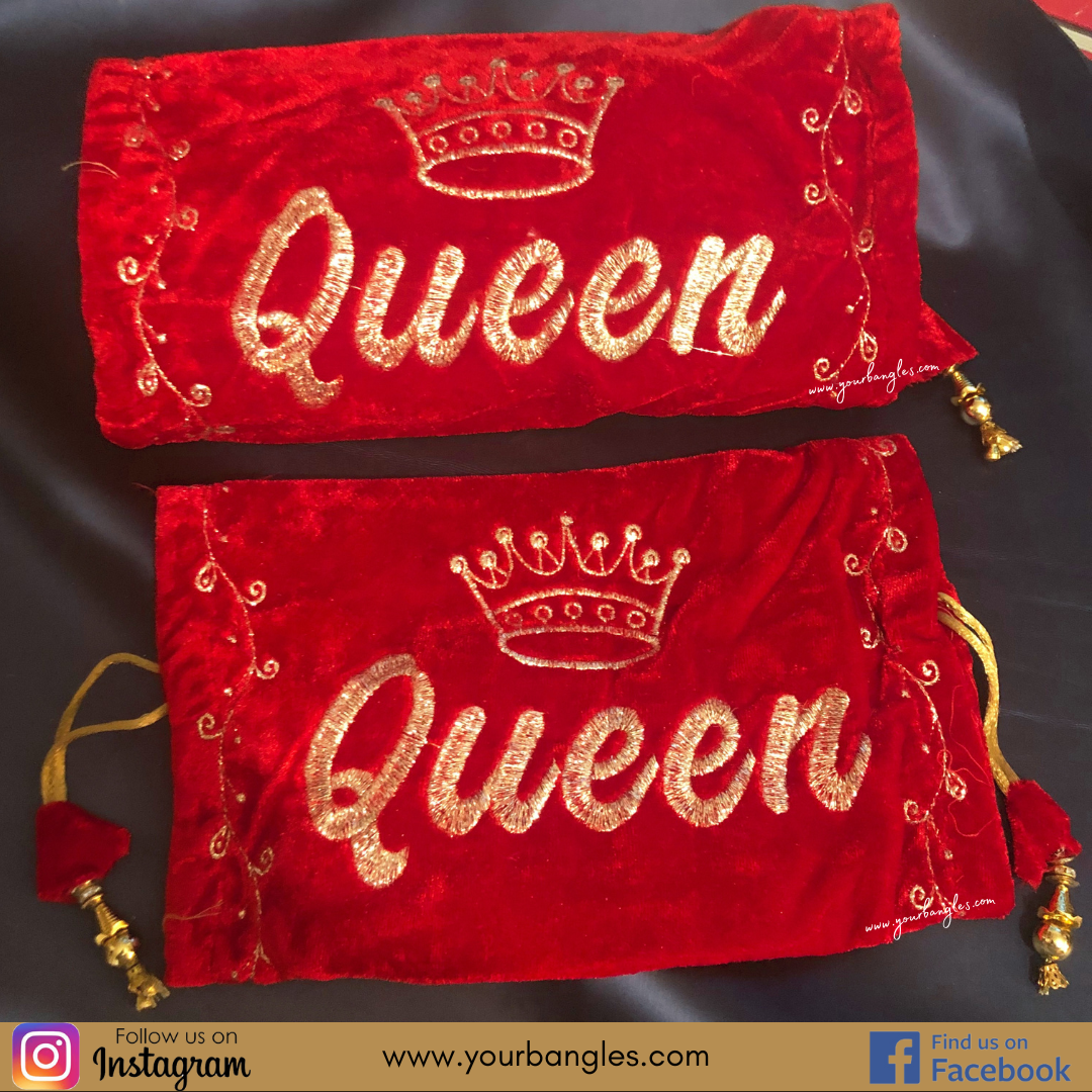 Red Choora Cover - (Design: QUEEN)