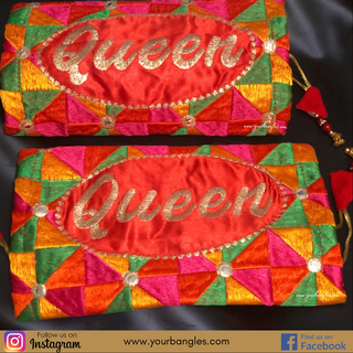 Phulkari Choora Cover - (Design: QUEEN)