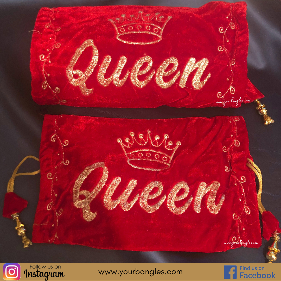 Red Choora Cover - (Design: QUEEN)