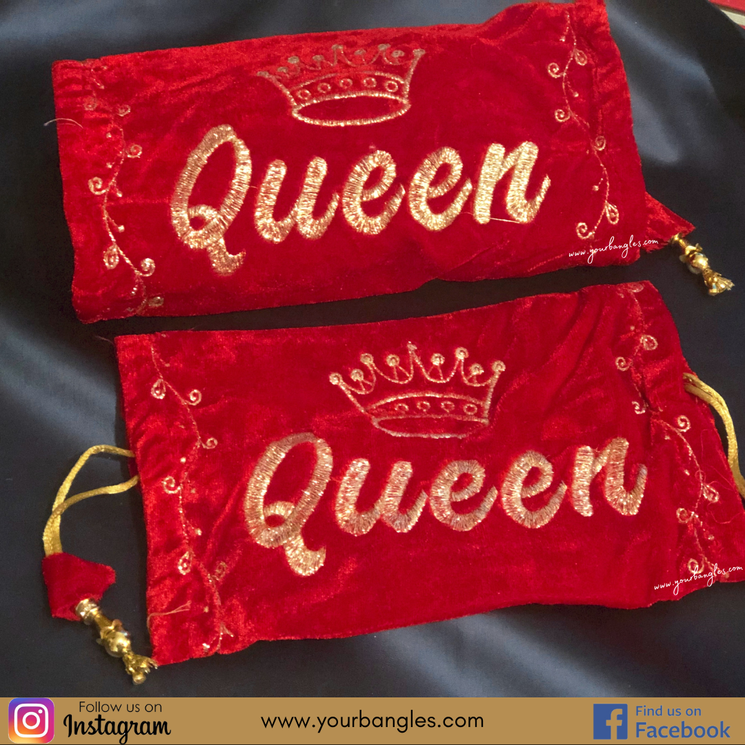 Red Choora Cover - (Design: QUEEN)