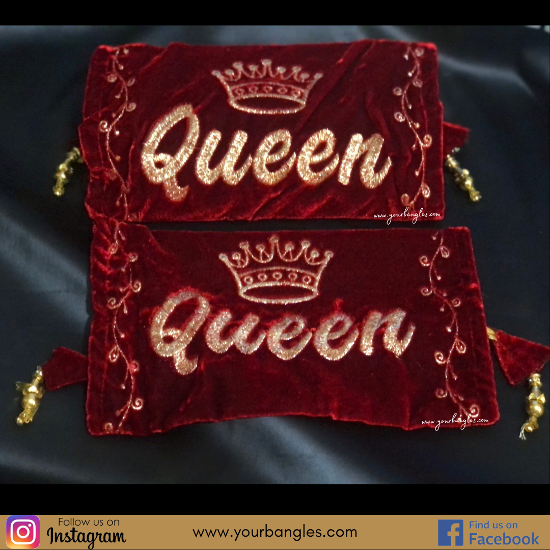 Maroon Choora Cover - (Design: QUEEN)