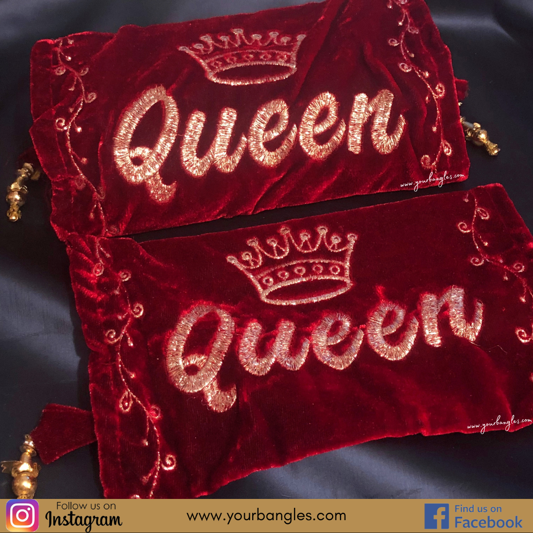 Maroon Choora Cover - (Design: QUEEN)