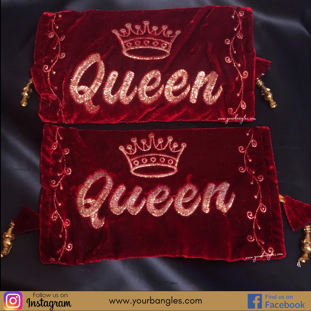 Maroon Choora Cover - (Design: QUEEN)