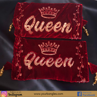 Maroon Choora Cover - (Design: QUEEN)