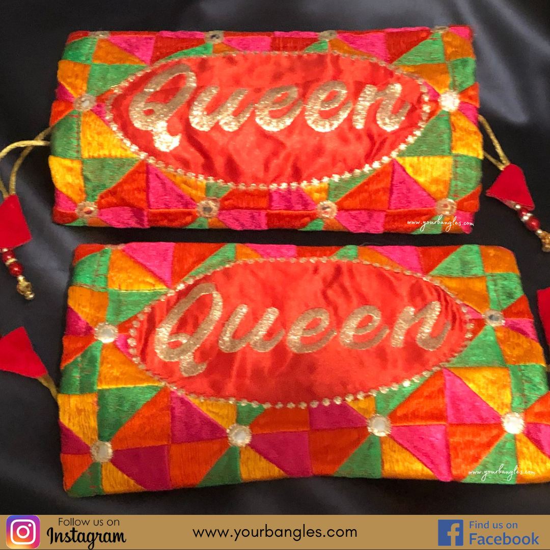 Phulkari Choora Cover - (Design: QUEEN)