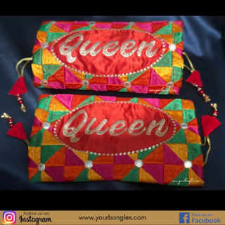 Phulkari Choora Cover - (Design: QUEEN)