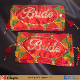 Phulkari Choora Cover - (Design: BRIDE)