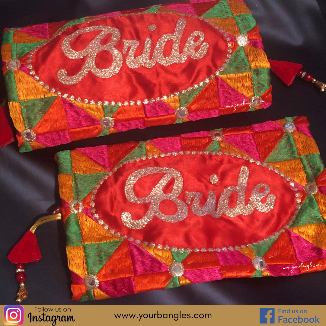 Phulkari Choora Cover - (Design: BRIDE)