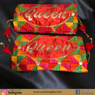 Phulkari Choora Cover - (Design: BRIDE)