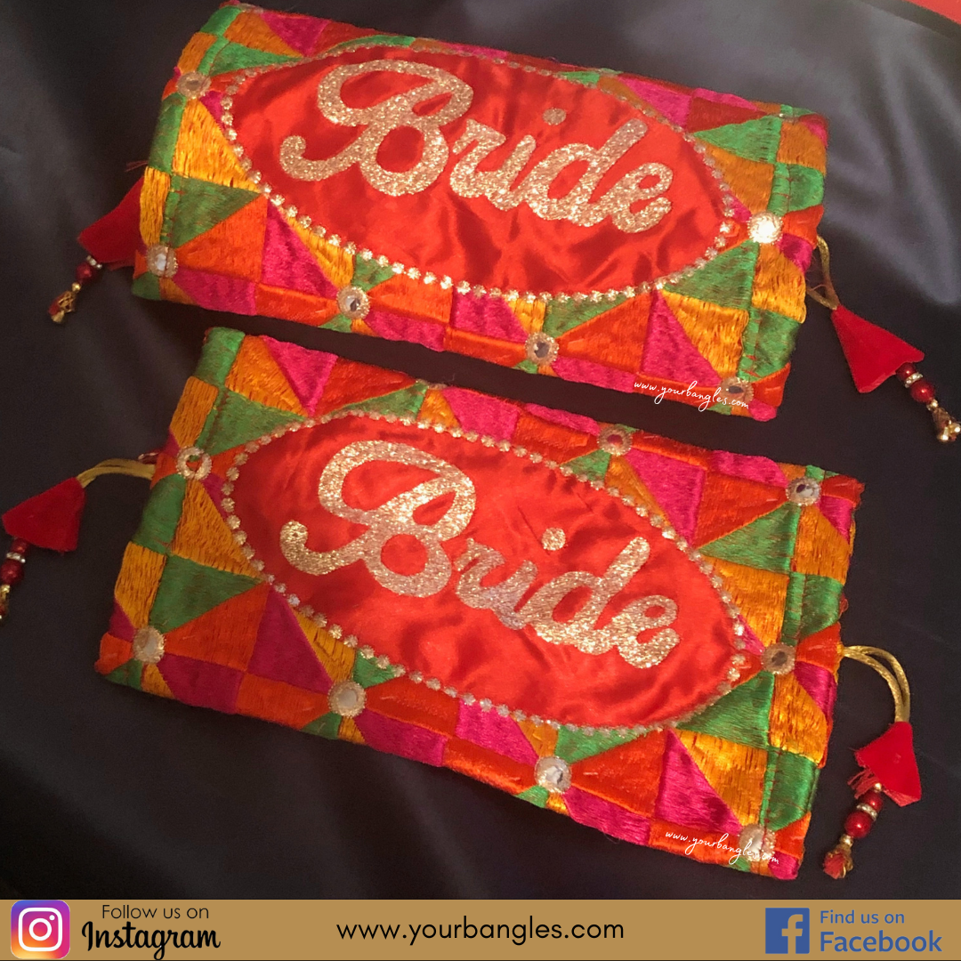 Phulkari Choora Cover - (Design: BRIDE)