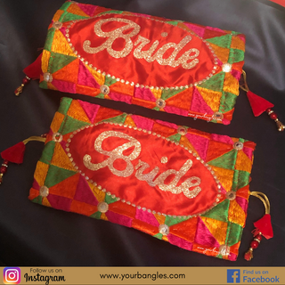 Phulkari Choora Cover - (Design: BRIDE)