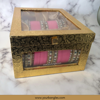 Pink Bridal Choora / Bangles Set