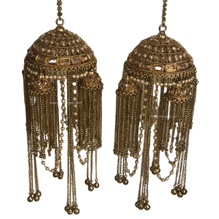 KHUSHI Antique Gold Kaleere